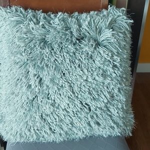 NWOT Sparkle Accent Pillow Aqua